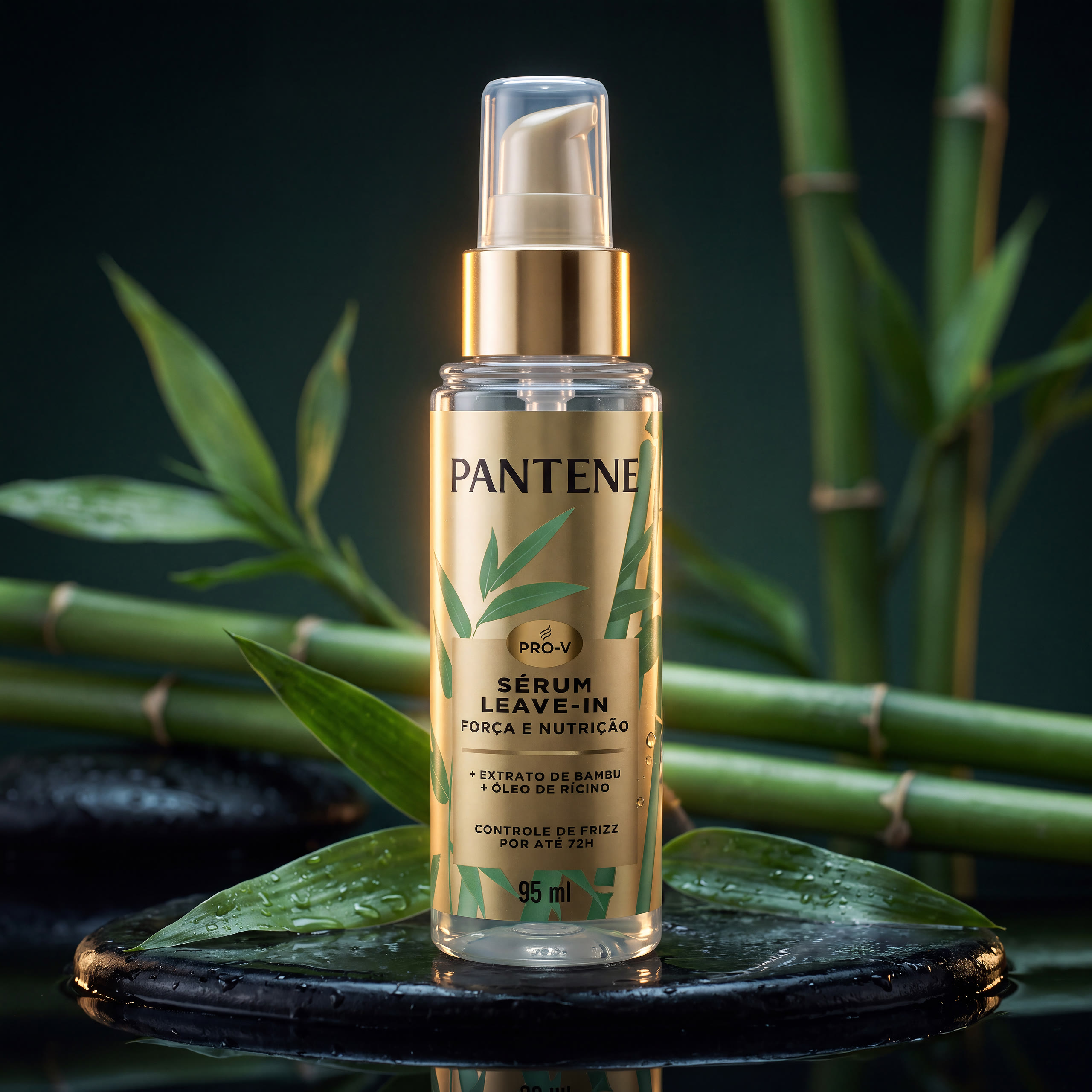 Pantene Sérum Bambu — still editorial