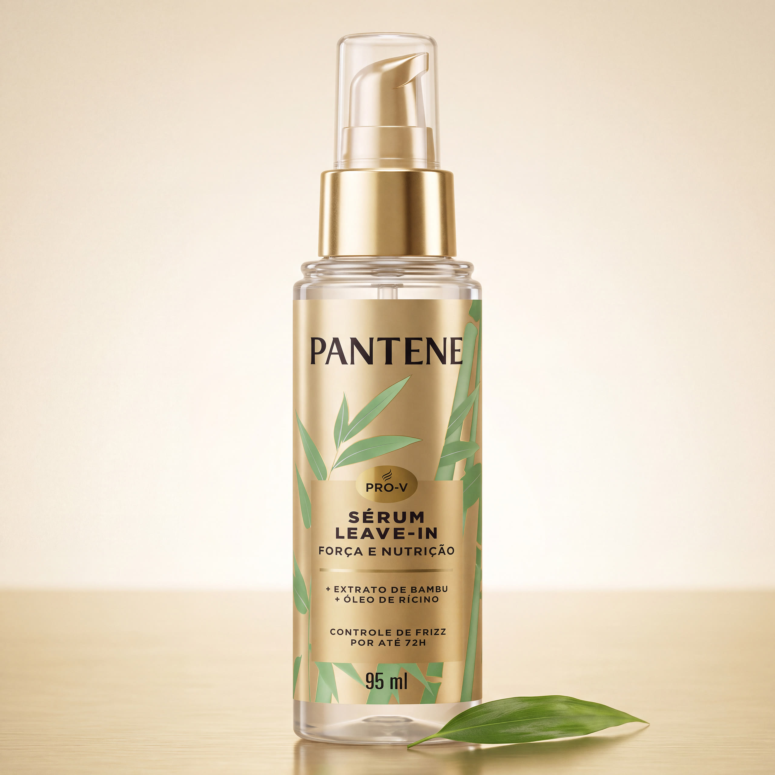 Pantene Sérum Bambu — still fundo infinito